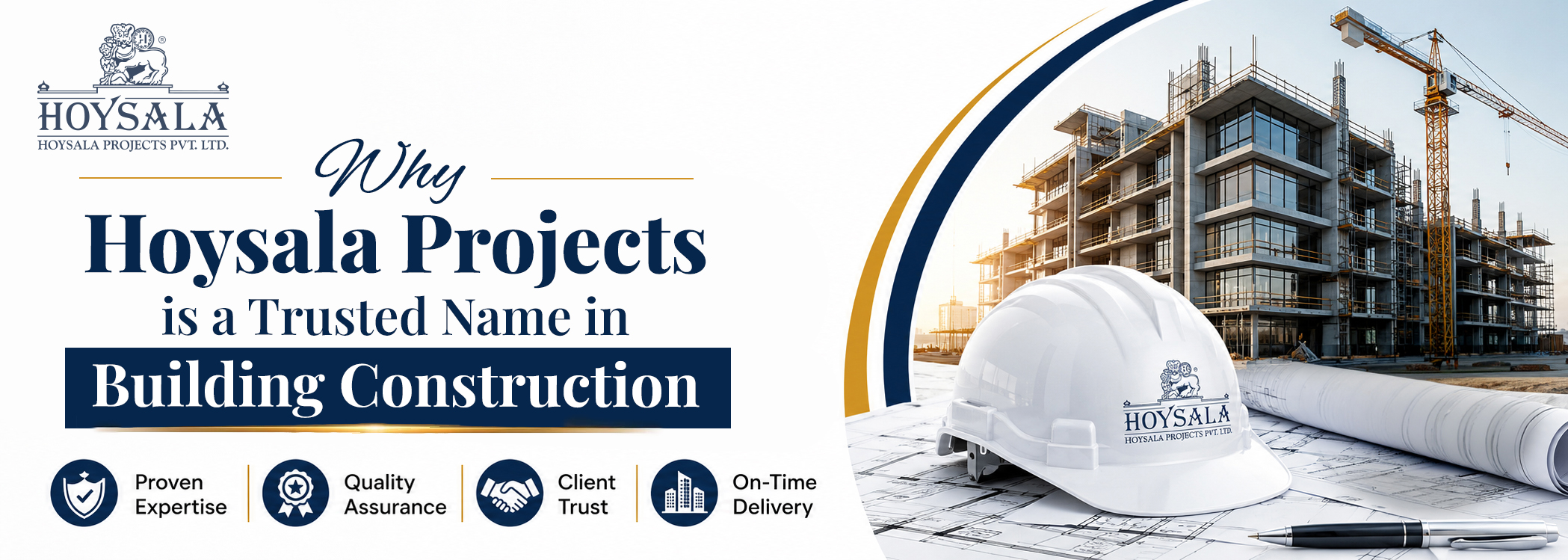 Why Hoysala Projects is a Trusted Name in Building Construction